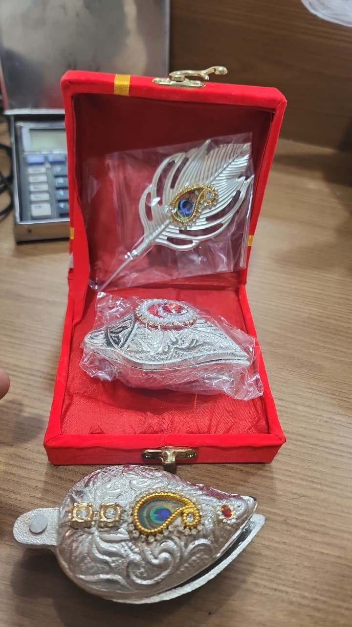Silver Pooja Gift Set